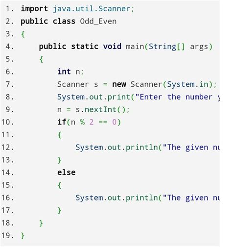 find odd number in java|Java How to Check Whether a Number is Even or Odd .